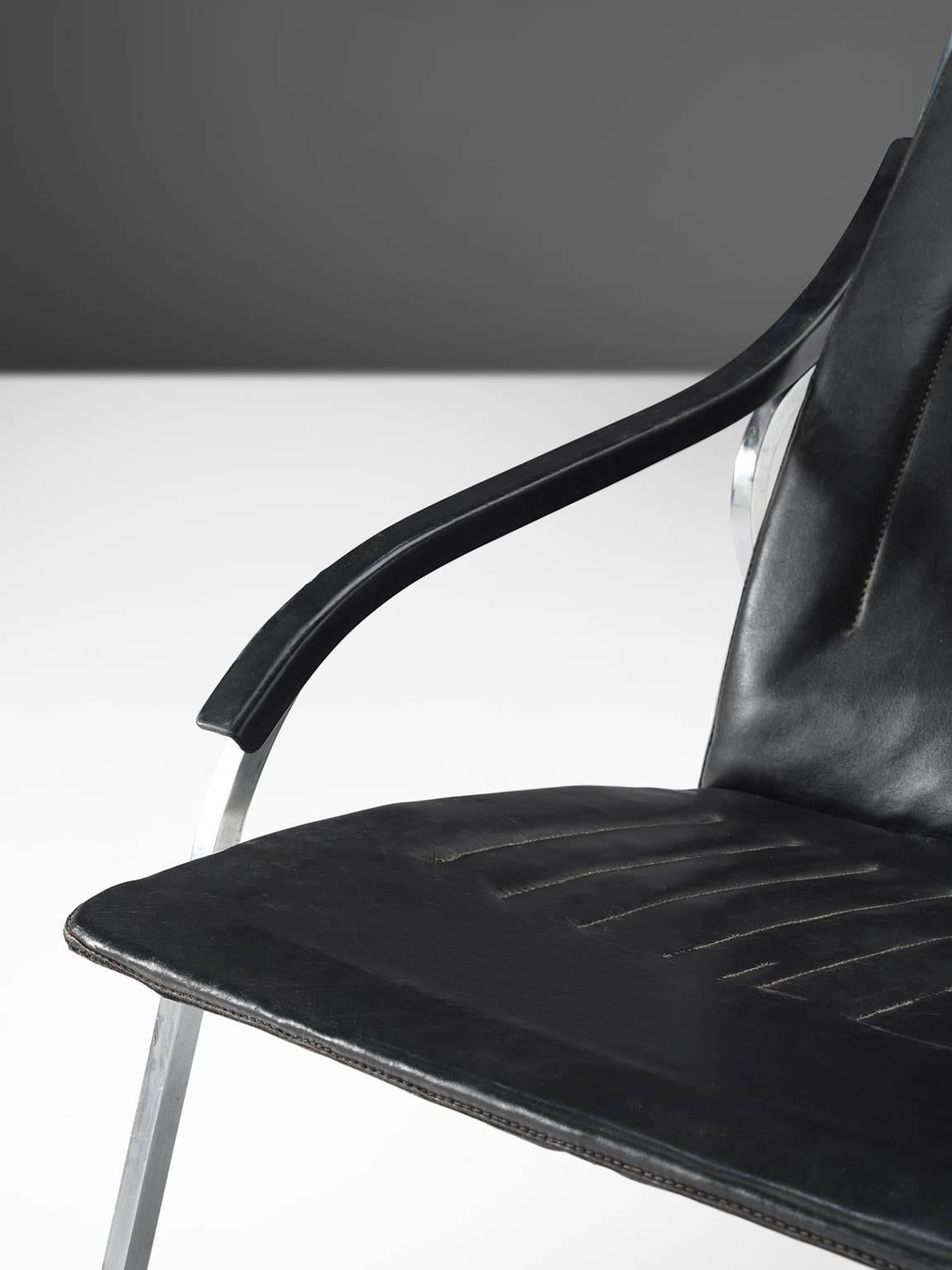 Marco Zanuso for Arflex 'Fourline' in Leather 1