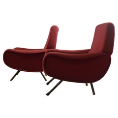 Ein Paar Original-Sessel „Lady“ von Marco Zanuso für Arflex, Italien
