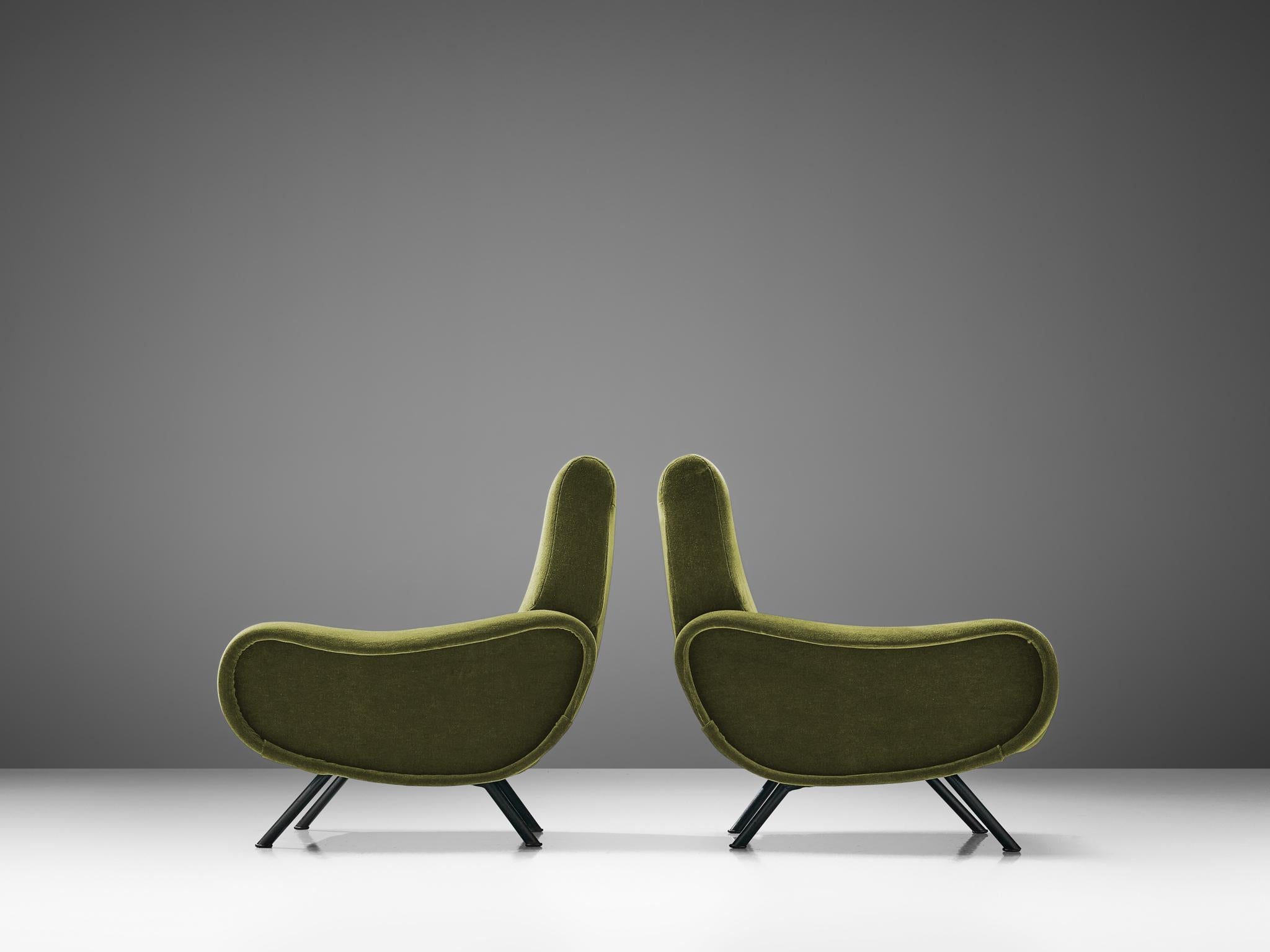 Marco Zanuso for Arflex Pair of 'Lady' Armchairs  2