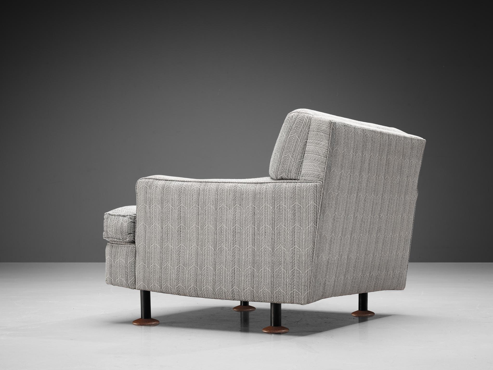 Mid-Century Modern Marco Zanuso for Arflex  ‘Square’ Lounge Chair  For Sale