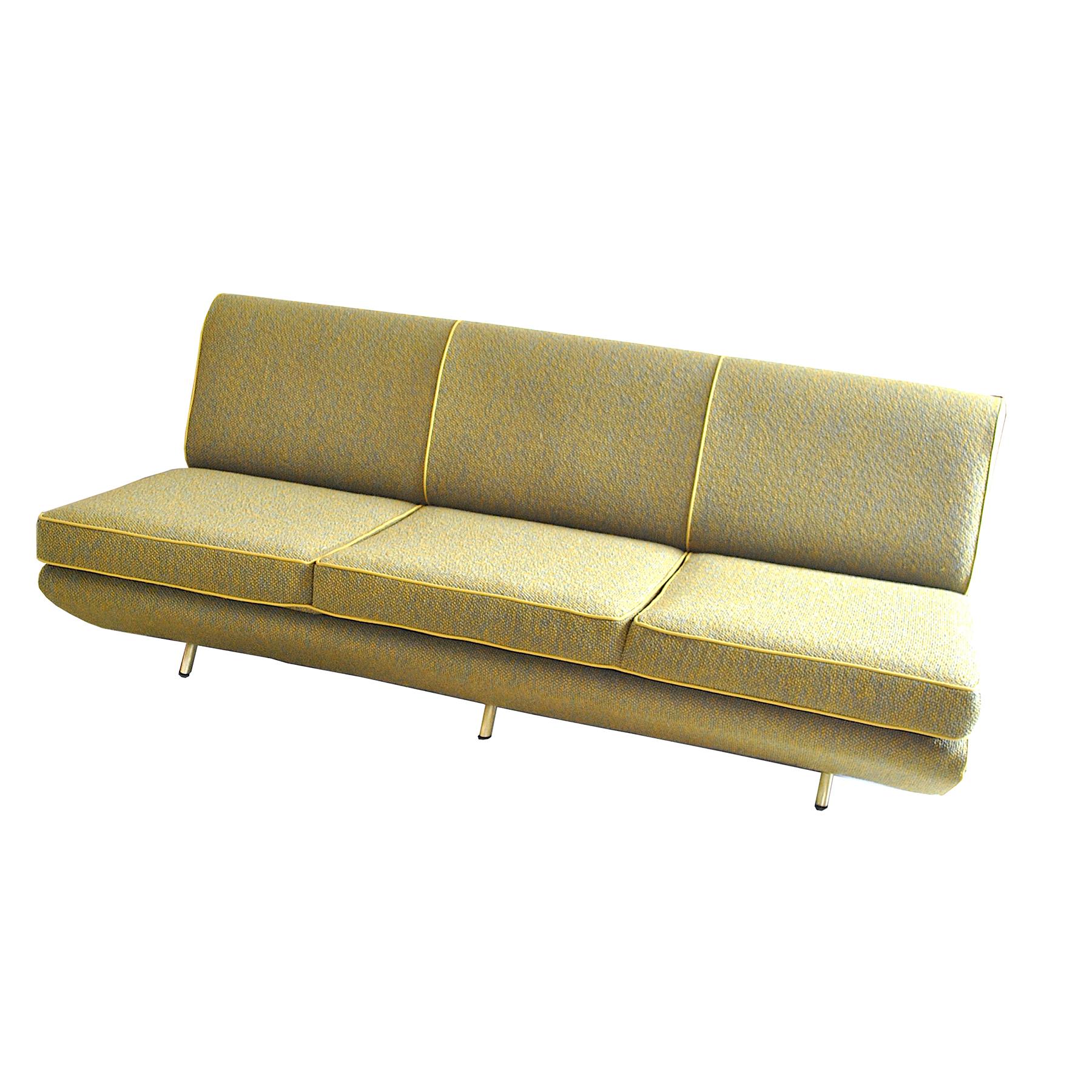 Mid-Century Modern Marco Zanuso Italian Midcentury Sofa model sleep o matic 
