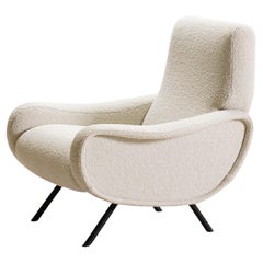 Marco Zanuso, Poltrona "Lady", 1951. Tappezzeria in tessuto &New Fabrice.