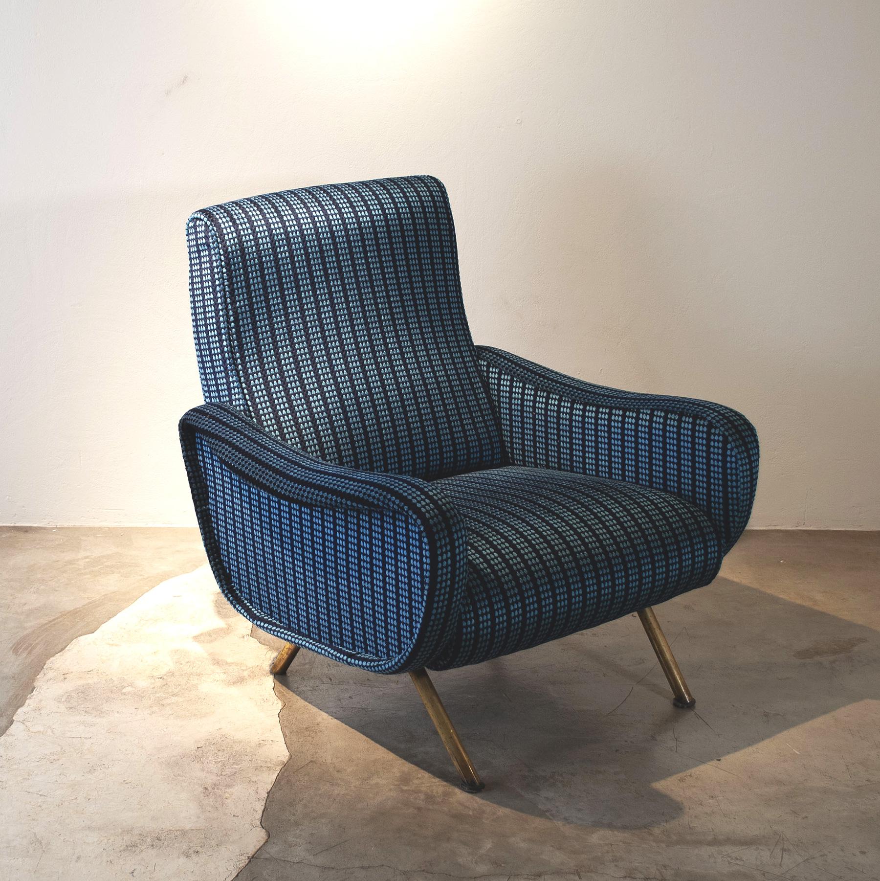 Mid-Century Modern Marco Zanuso Lady armchair 1960s For Sale