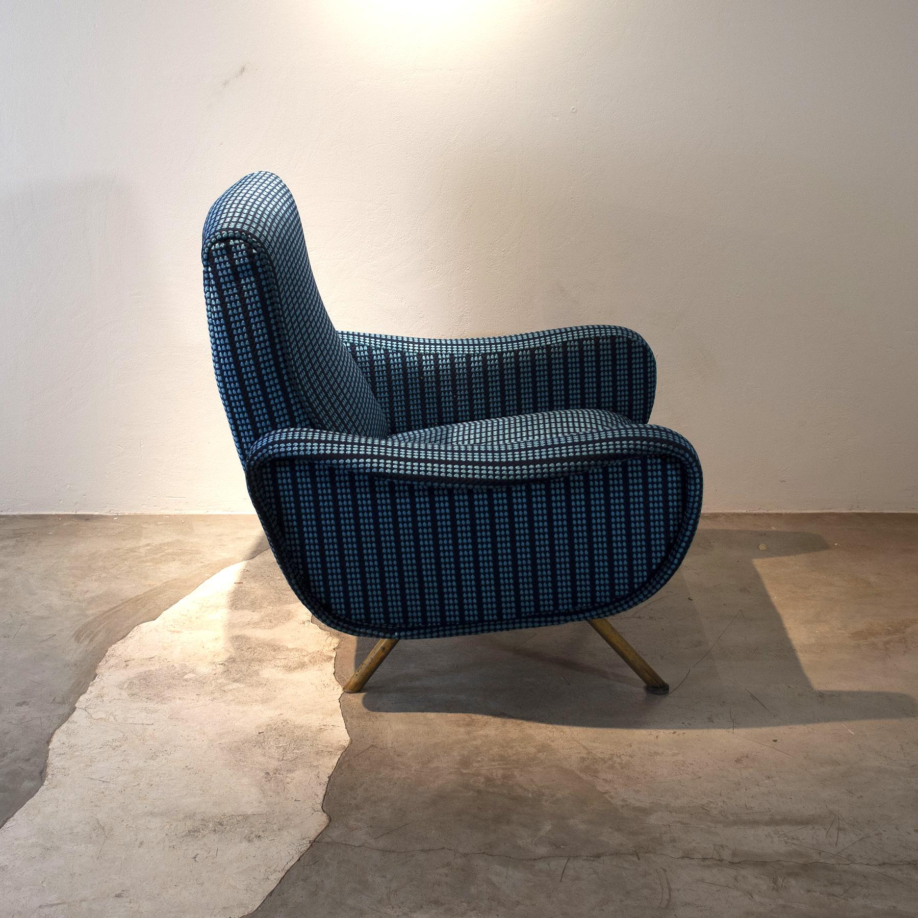 Italian Marco Zanuso Lady armchair 1960s For Sale