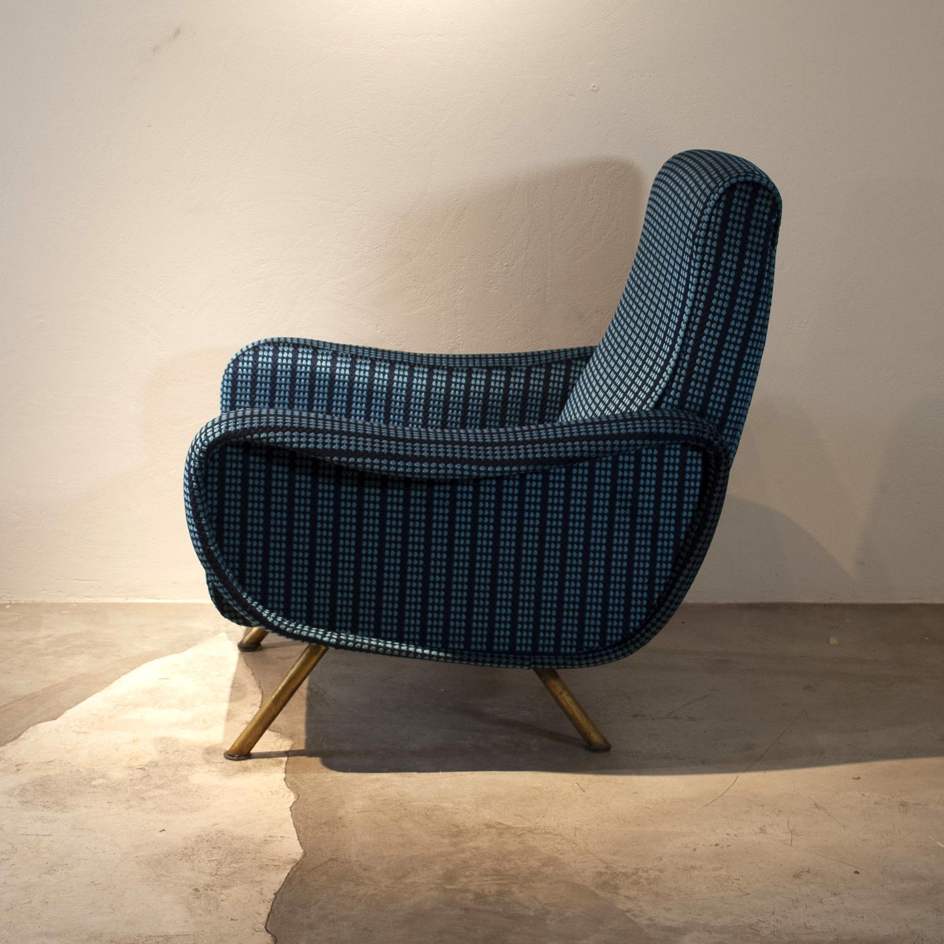 Mid-20th Century Marco Zanuso Lady armchair 1960s For Sale