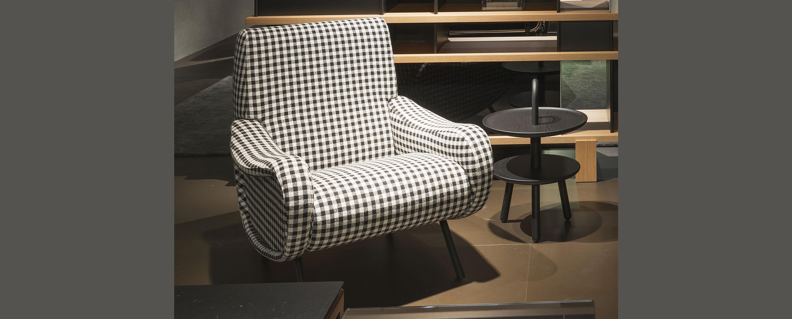 Marco Zanuso Lady Armchair by Cassina For Sale at 1stDibs