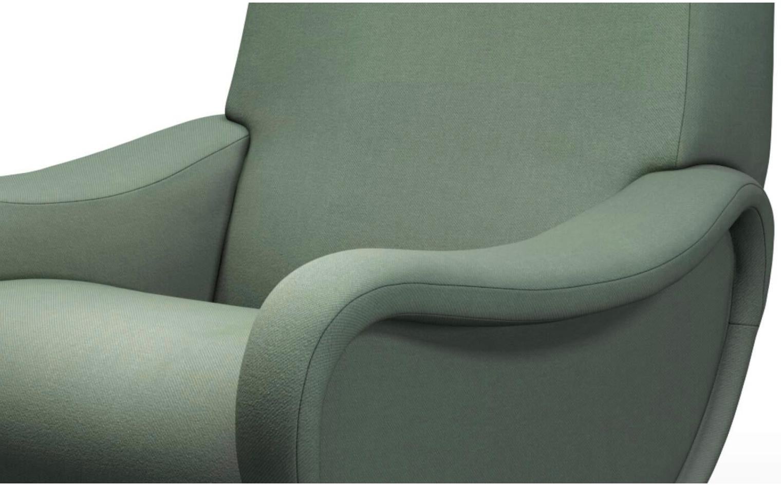 Marco Zanuso Sillón de señora para Cassina Tela en venta