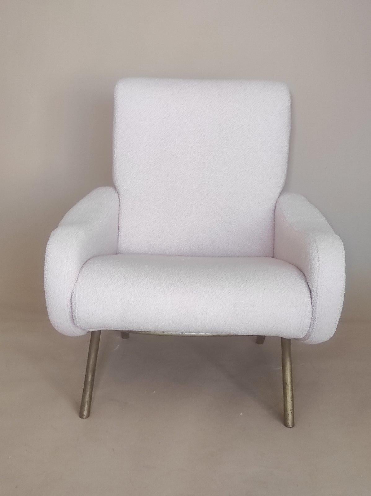 Italian Marco Zanuso Lady Chair 1950s For Sale