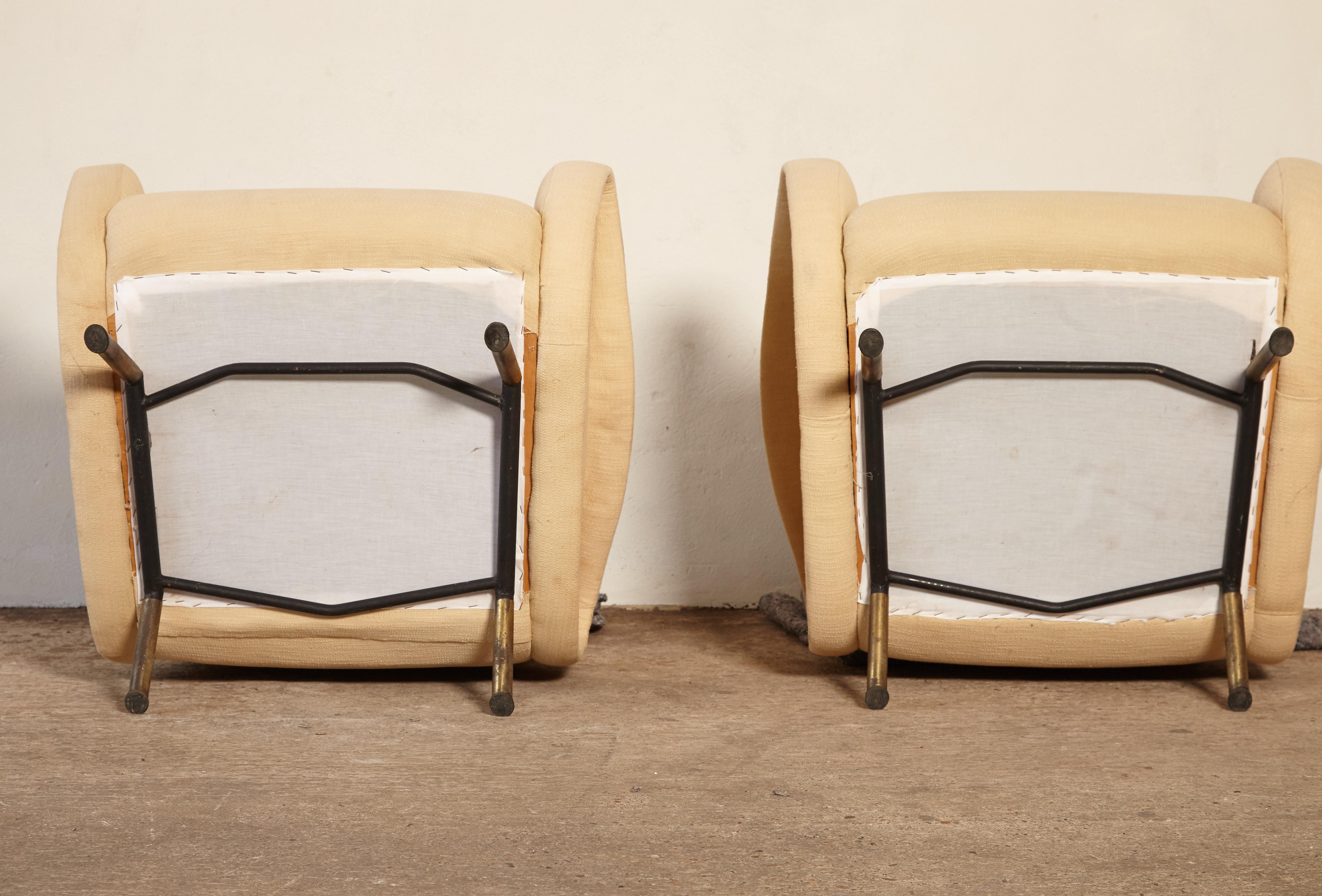 Marco Zanuso Lady Chairs, Arflex, Italy, 1960s-1970s 3