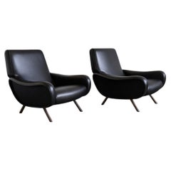 Marco Zanuso Lady Chairs by Arflex, Italy 1960s