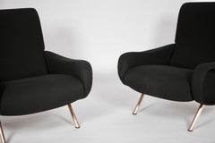 Marco Zanuso 'Lady' Chairs, Early Arflex Edition, circa 1951