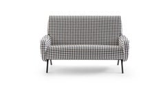 Marco Zanuso Lady Armchair by Cassina, Modern Fabric Upholstery