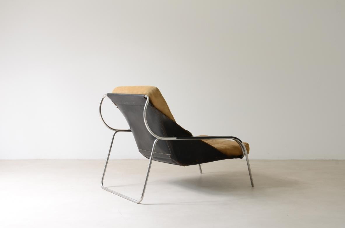 Mid-Century Modern Marco Zanuso Maggiolina armchair For Sale