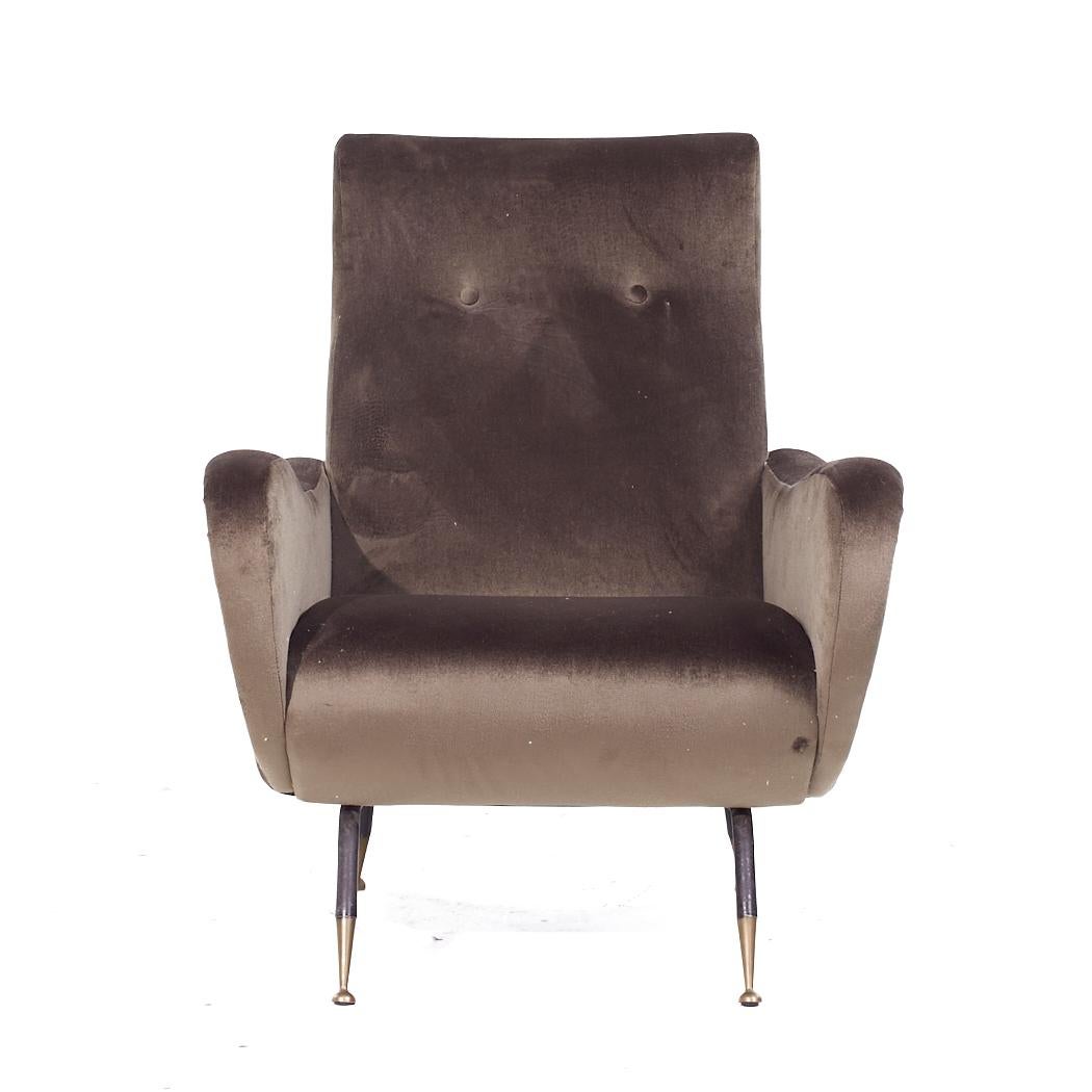 Marco Zanuso Mid Century Lady Lounge Chair - Pair In Good Condition For Sale In Franklin Park, IL