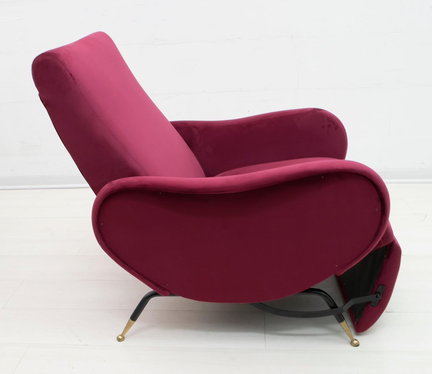 modern reclining armchair