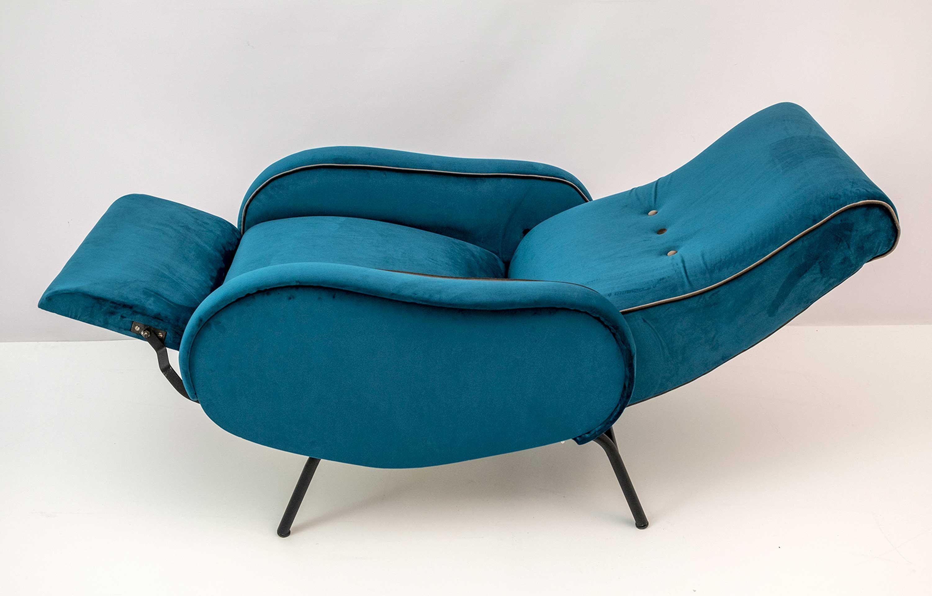 modern reclining armchair