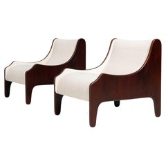 Marco Zanuso Milord Lounge Chairs Arflex, Italy, 1957