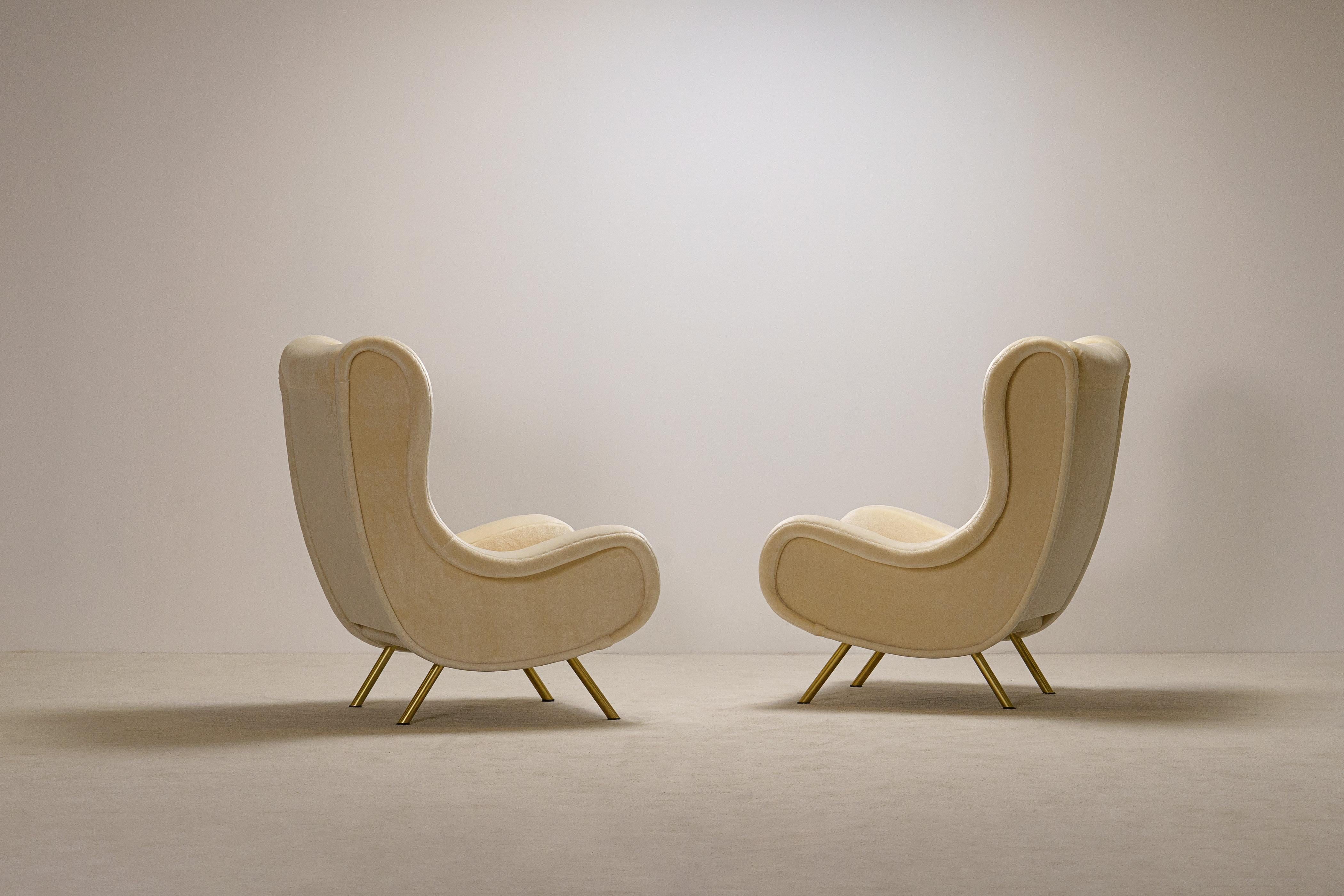 Italian Marco Zanuso, Pair of 