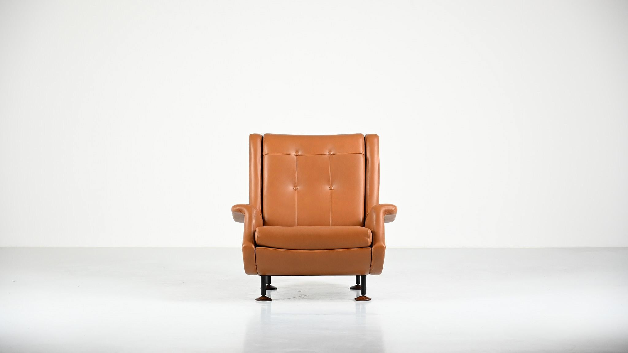 Mid-Century Modern Marco Zanuso, “Regent” Armchair for Arflex