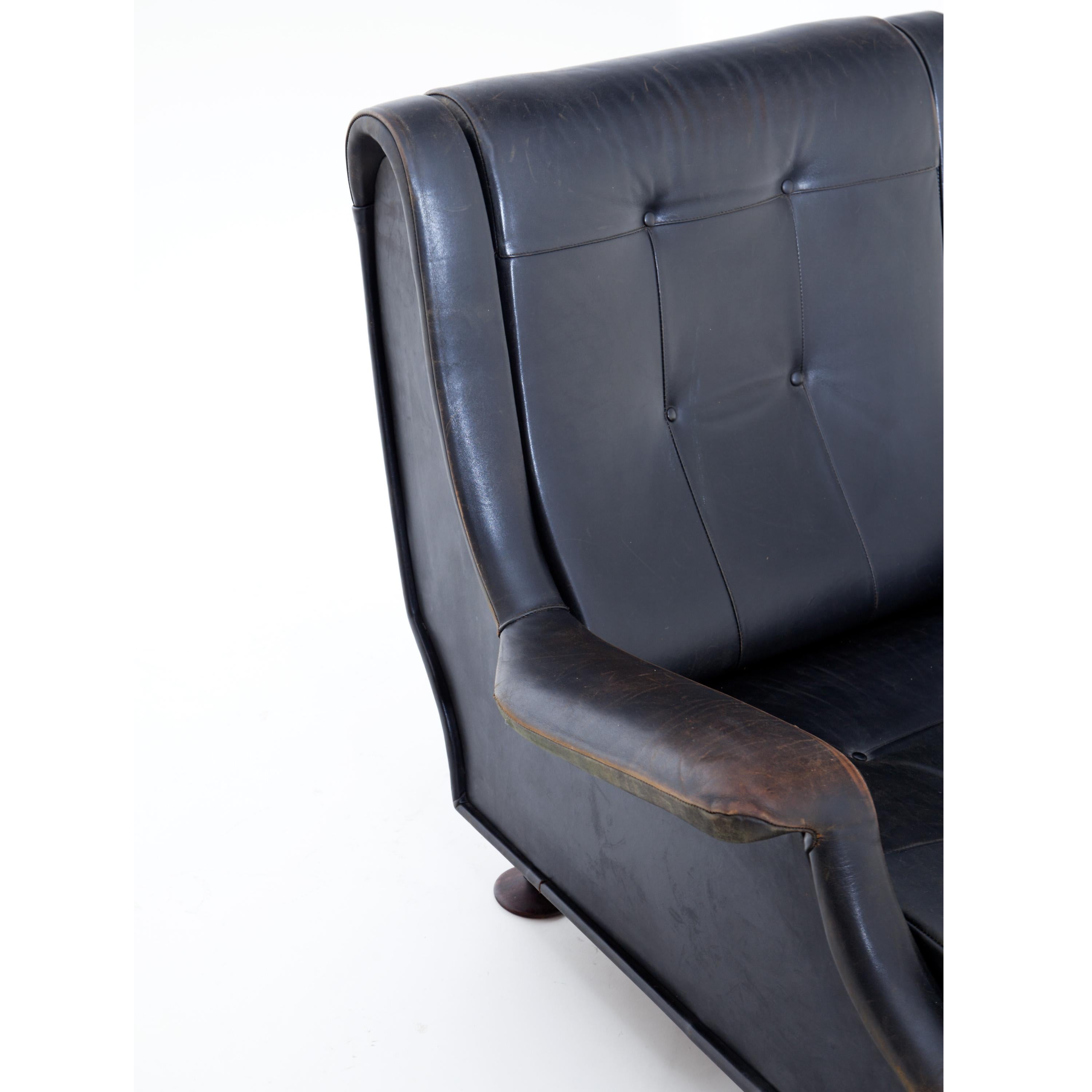 Marco Zanuso 'Regent' Armchair for Arflex, Italy, 1960s In Good Condition In Greding, DE