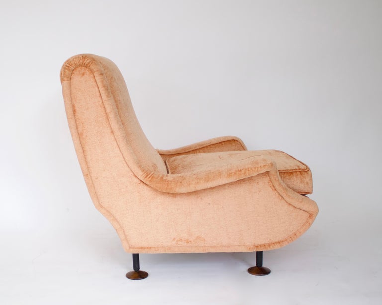 Marco Zanuso Regent Lounge Chairs for Arflex, Italy, 1960s For Sale at