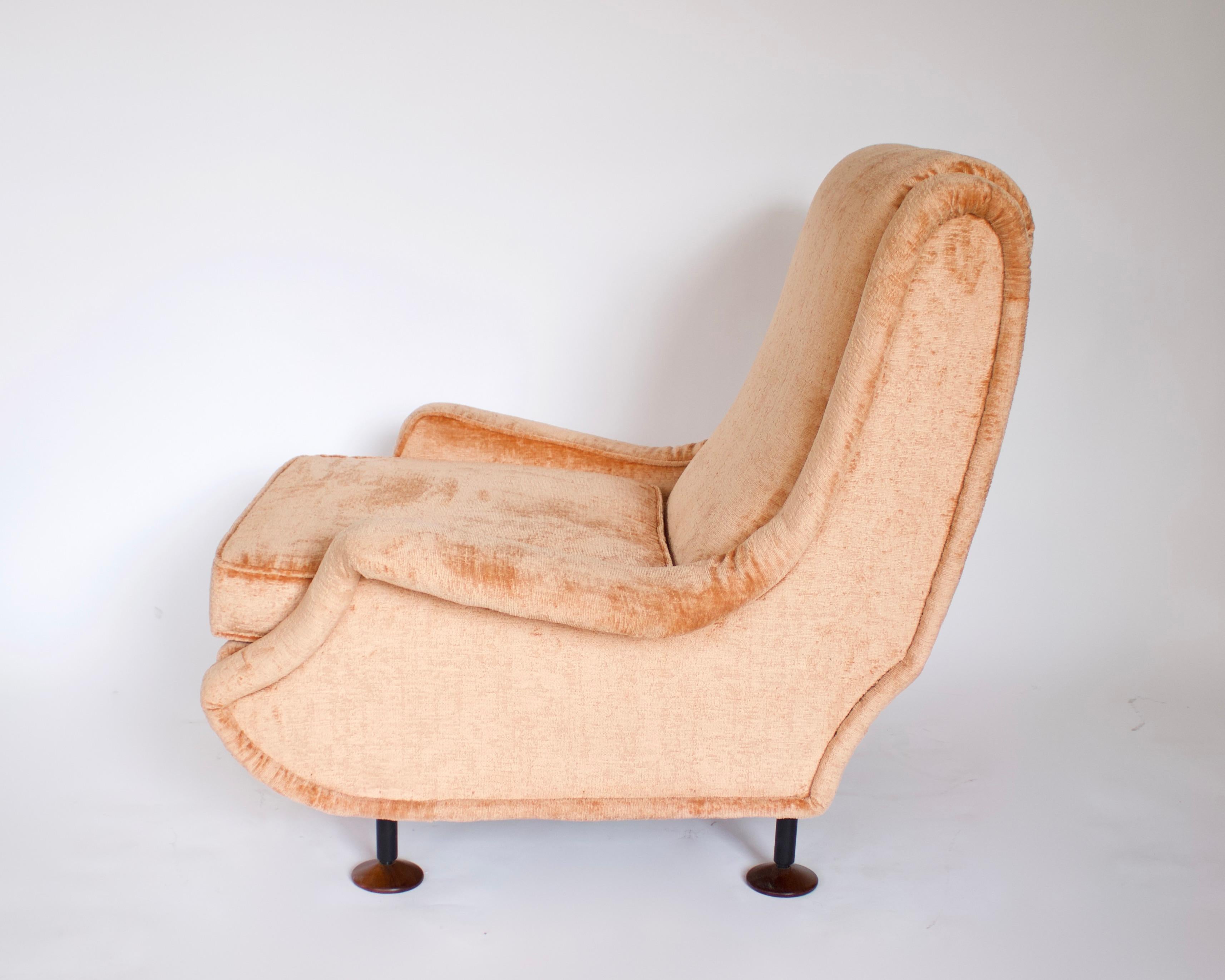 Mid-20th Century Marco Zanuso Regent Chair for Arflex c1960 Vintage