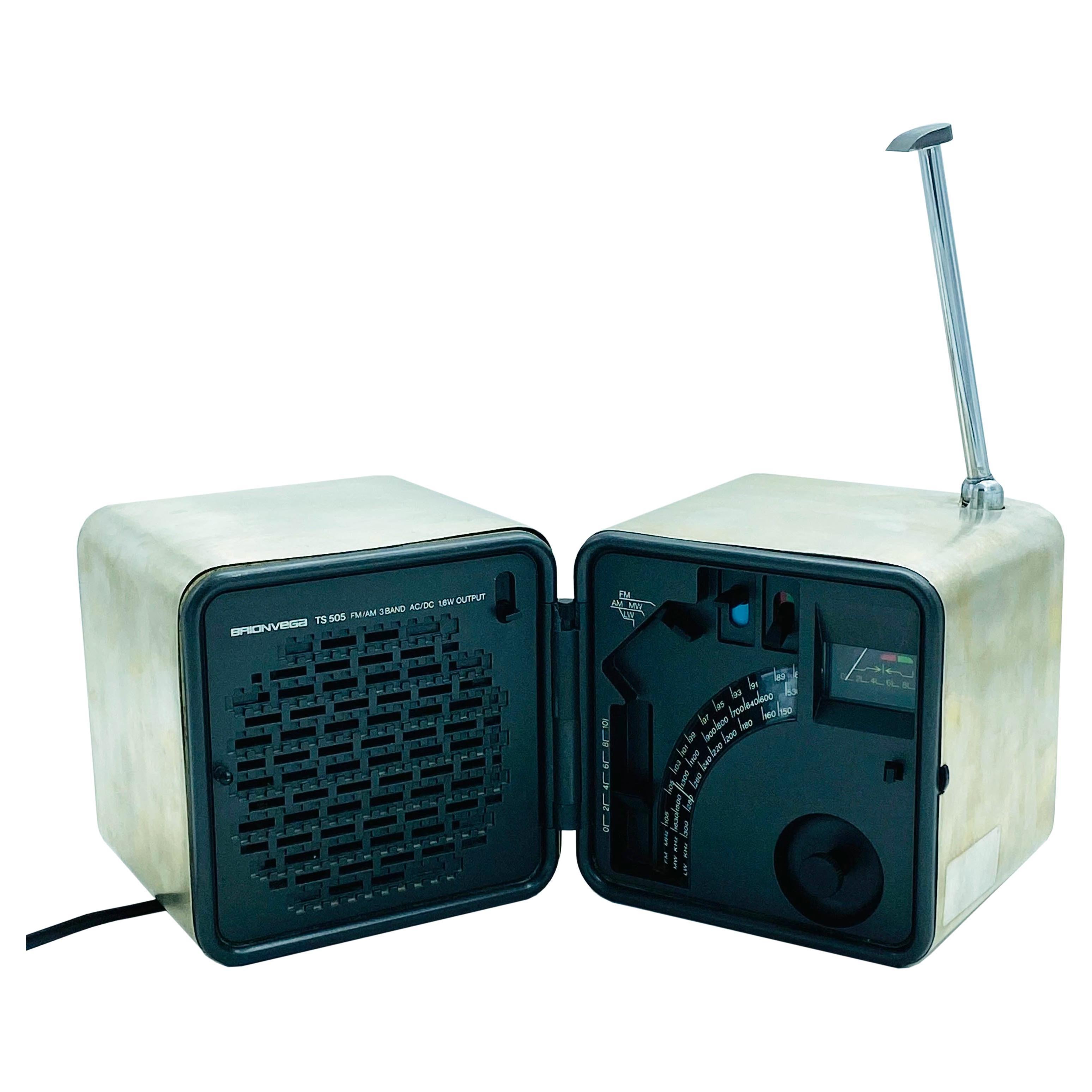 Marco Zanuso & Richard Sapper for Brionvega TS 505 Cube Radio, 1976