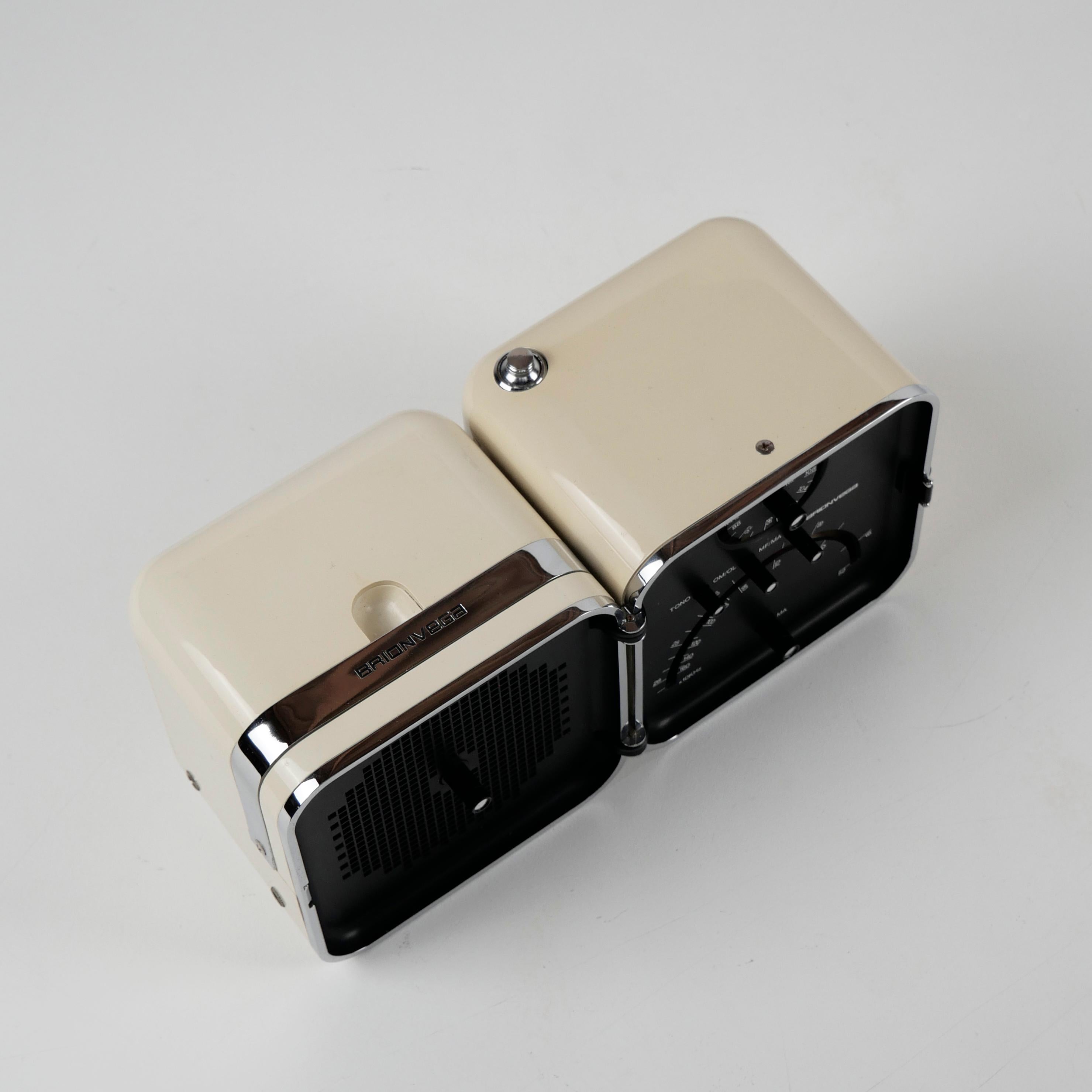 Radio Cube TS 502 de Marco Zanuso, Richard Sapper, Brionvega 1964 en vente 1