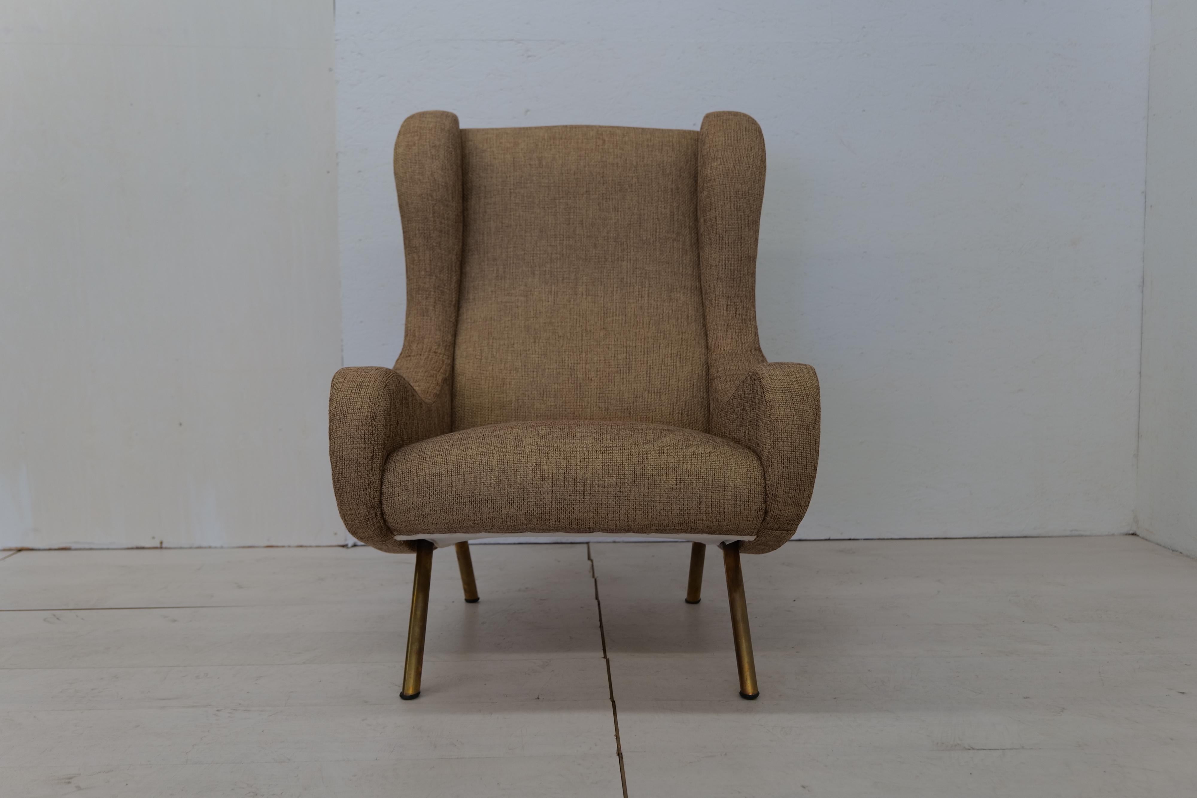 Marco Zanuso Senior Sessel für Arflex, 1950er-Jahre (Moderne der Mitte des Jahrhunderts)