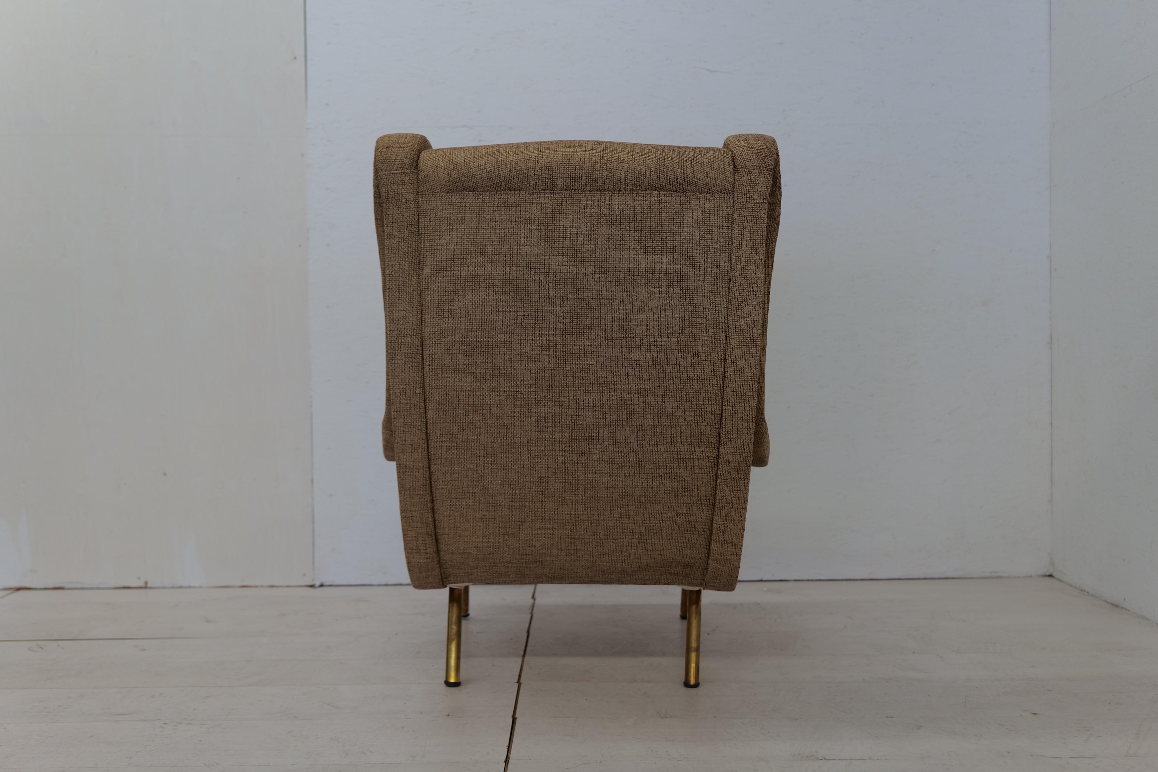 Marco Zanuso Senior Armchair for Arflex, 1950s For Sale 2