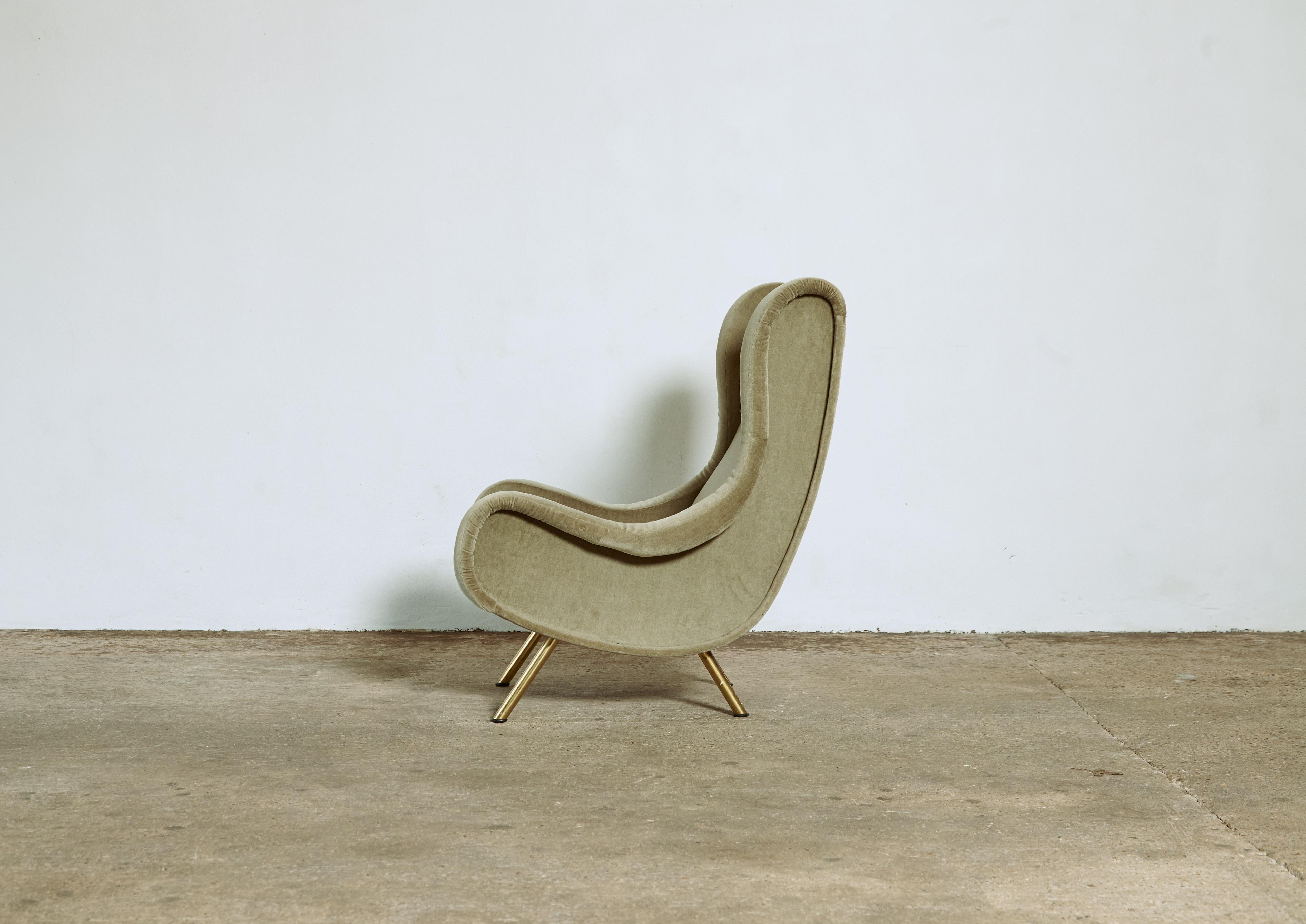 Mid-Century Modern Marco Zanuso Senior Chair, Arflex, Italy, 1960s