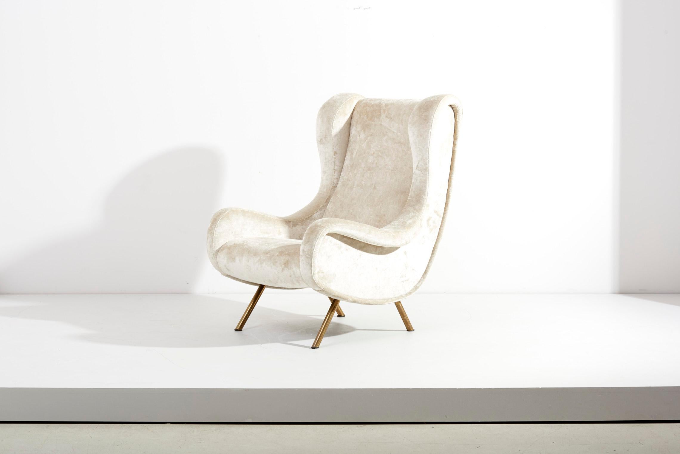 Marco Zanuso Senior Chair for Arflex, Italy, 1950s For Sale 1