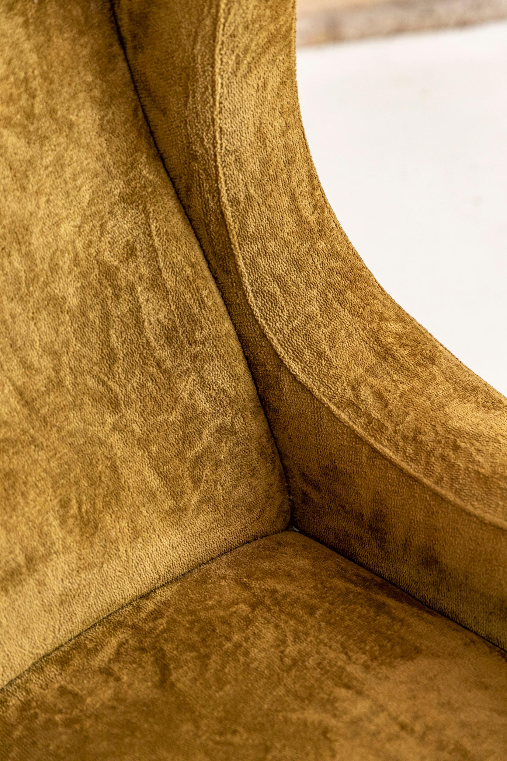 Brass Marco Zanuso Senoir Armchair for Arflex