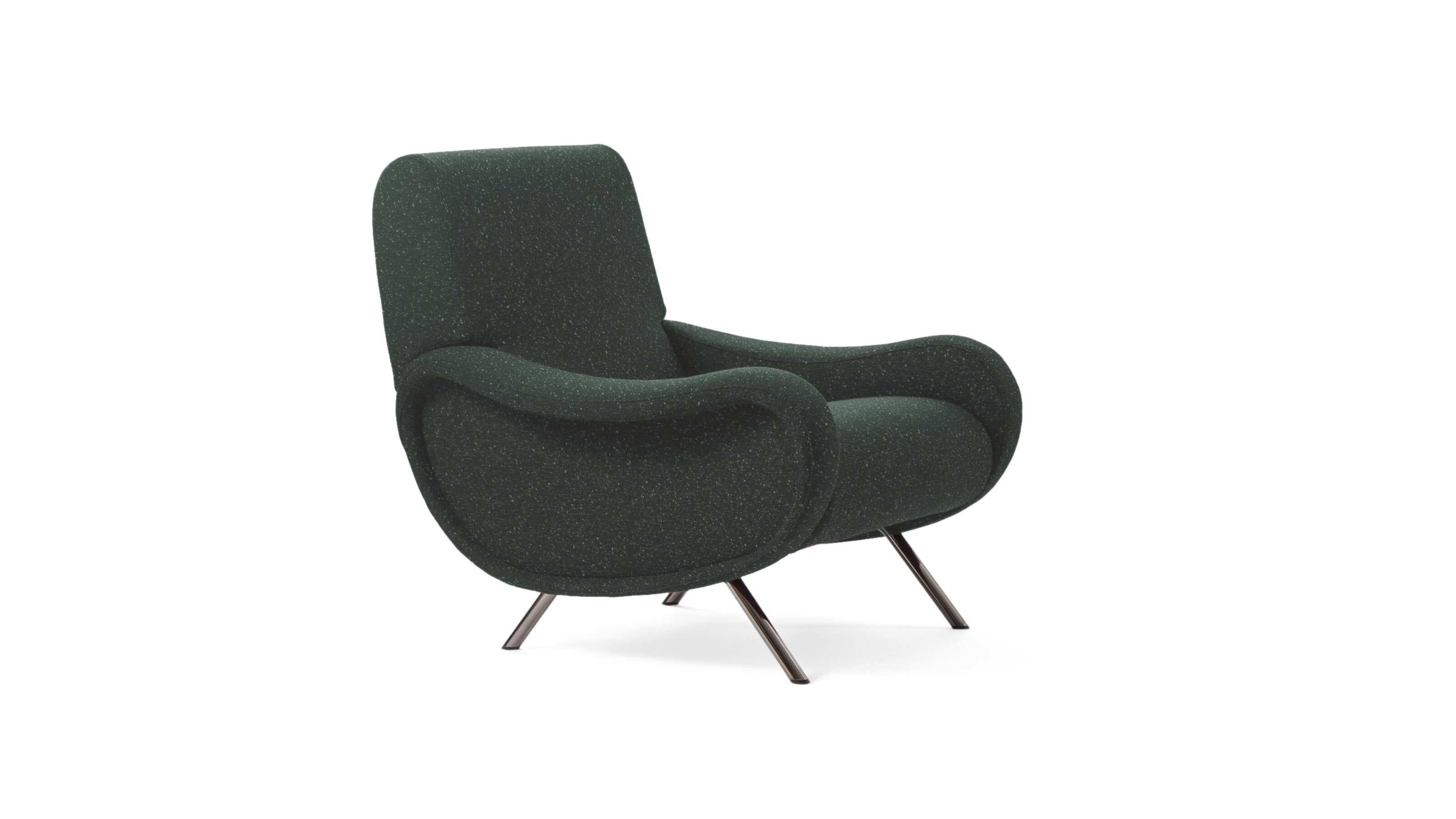 Marco Zanuso Set of Three Lady Armchair For Cassina For Sale 1