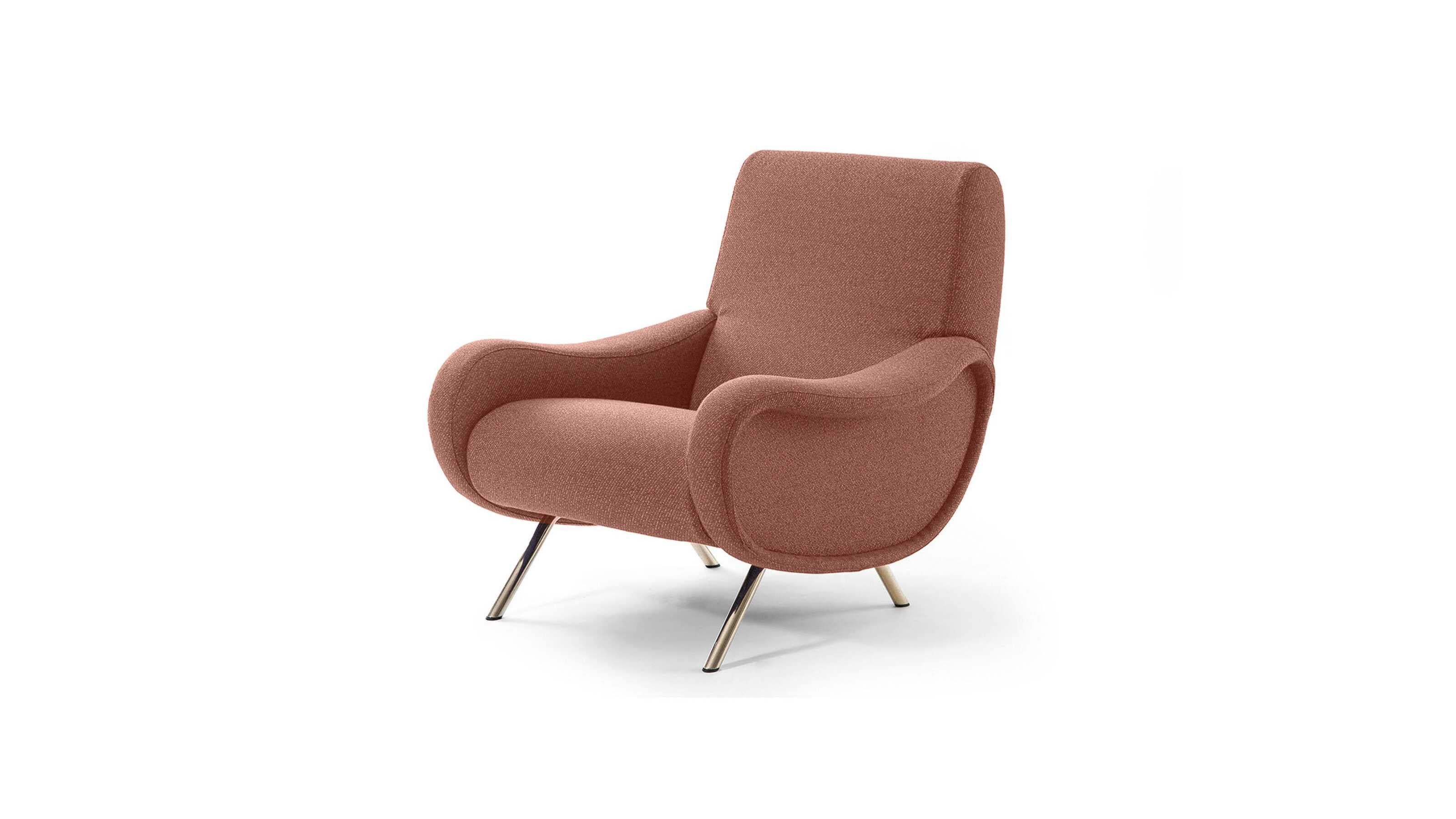 Marco Zanuso Set of Three Lady Armchair For Cassina For Sale 2