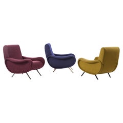 Marco Zanuso Set of Three Lady Armchair For Cassina