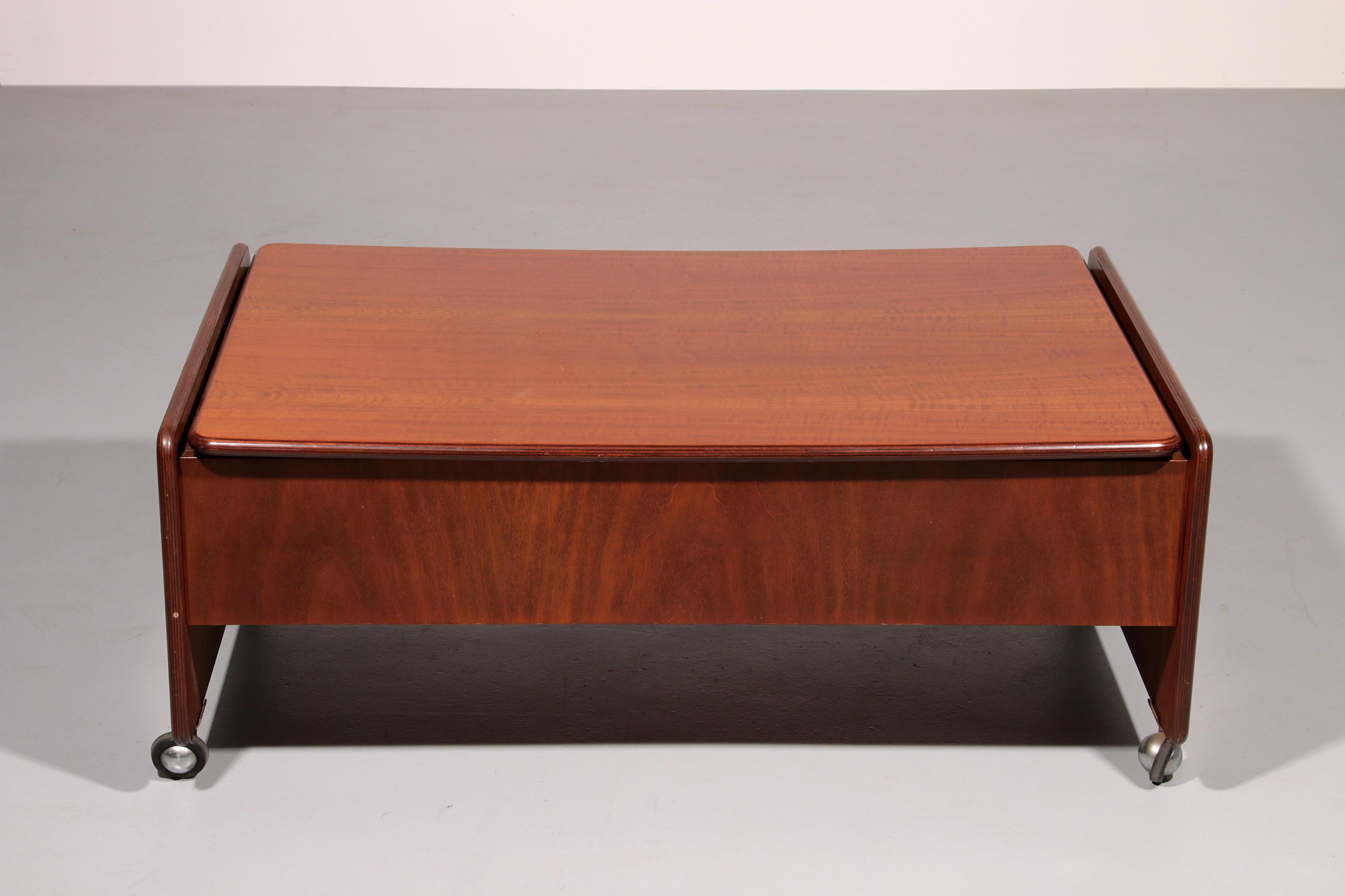 Mid-20th Century Marco Zanuso ‘Springtime’ Coffee Table for Arflex, Italy 1960s For Sale