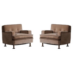 Marco Zanuso "Square" Armchairs for Arflex, 1962, Set of 2