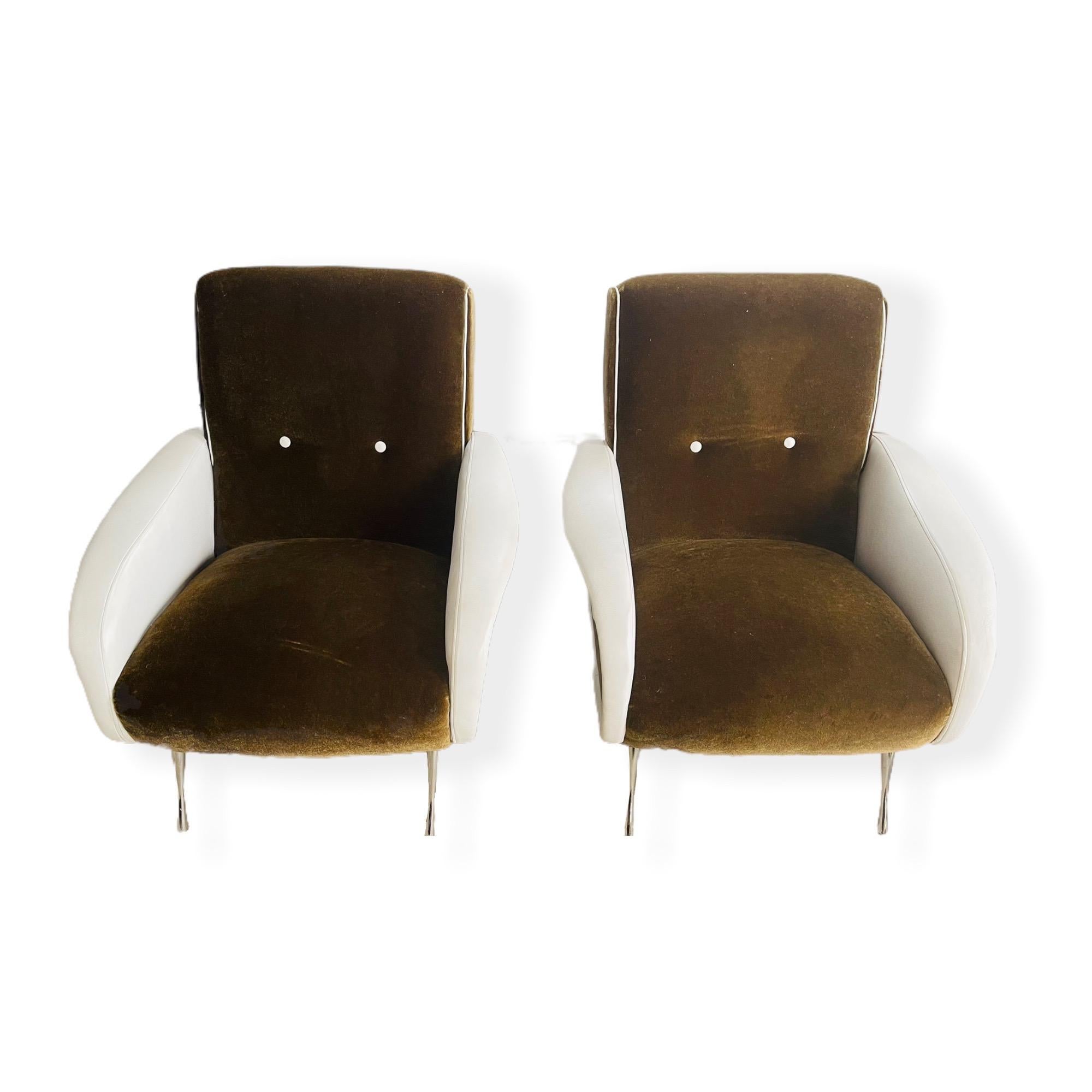 Marco Zanuso Style Italian Modern Lounge Chair 6