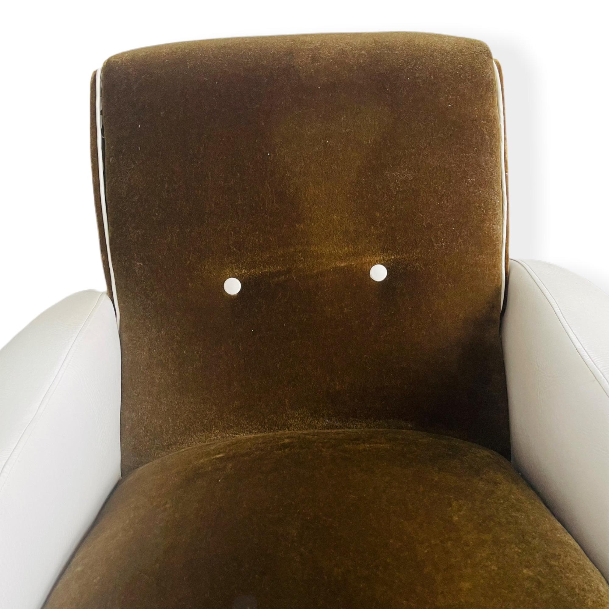 Marco Zanuso Style Italian Modern Lounge Chair 2