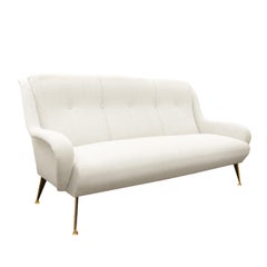 Marco Zanuso Style Modern Sofa 1960s