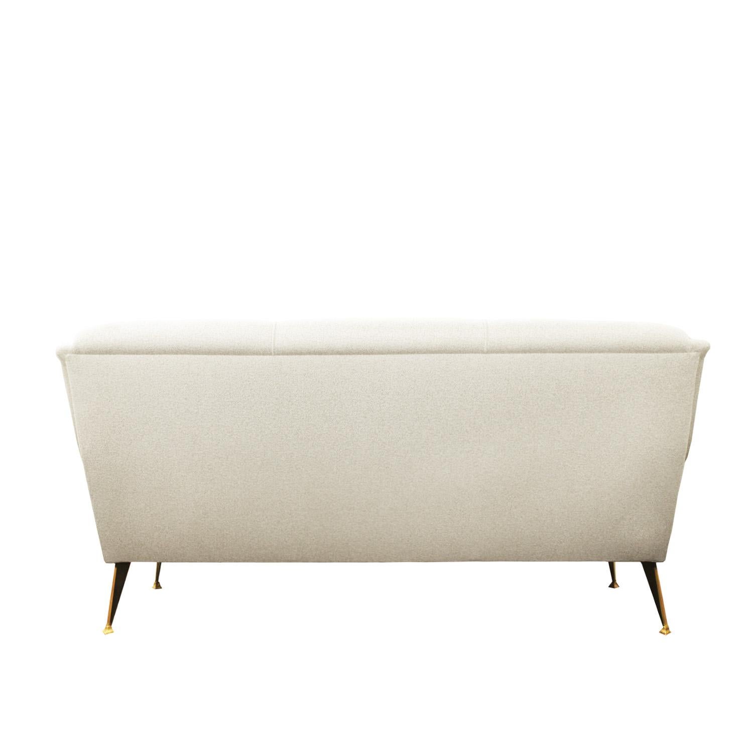 Italian Marco Zanuso Style Modern Sofa 1960s For Sale