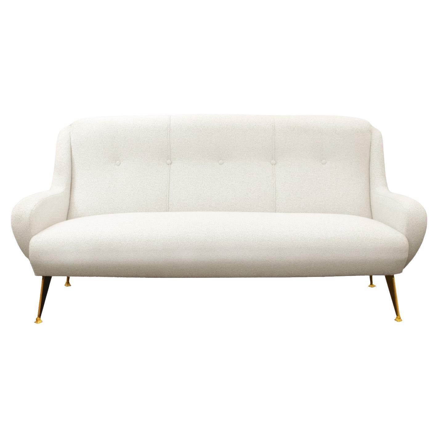 Marco Zanuso Style Modern Sofa 1960s