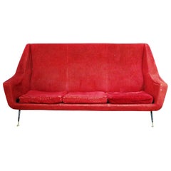 Marco Zanuso Style Sofa