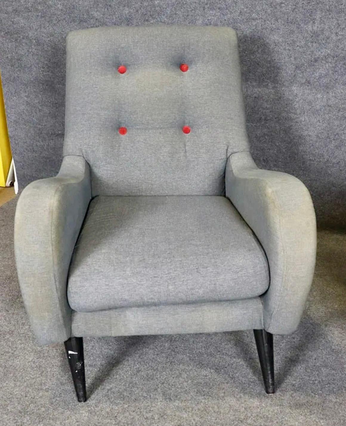 Mid-Century Modern Fauteuils à accoudoirs de style Marco ZanCo en vente