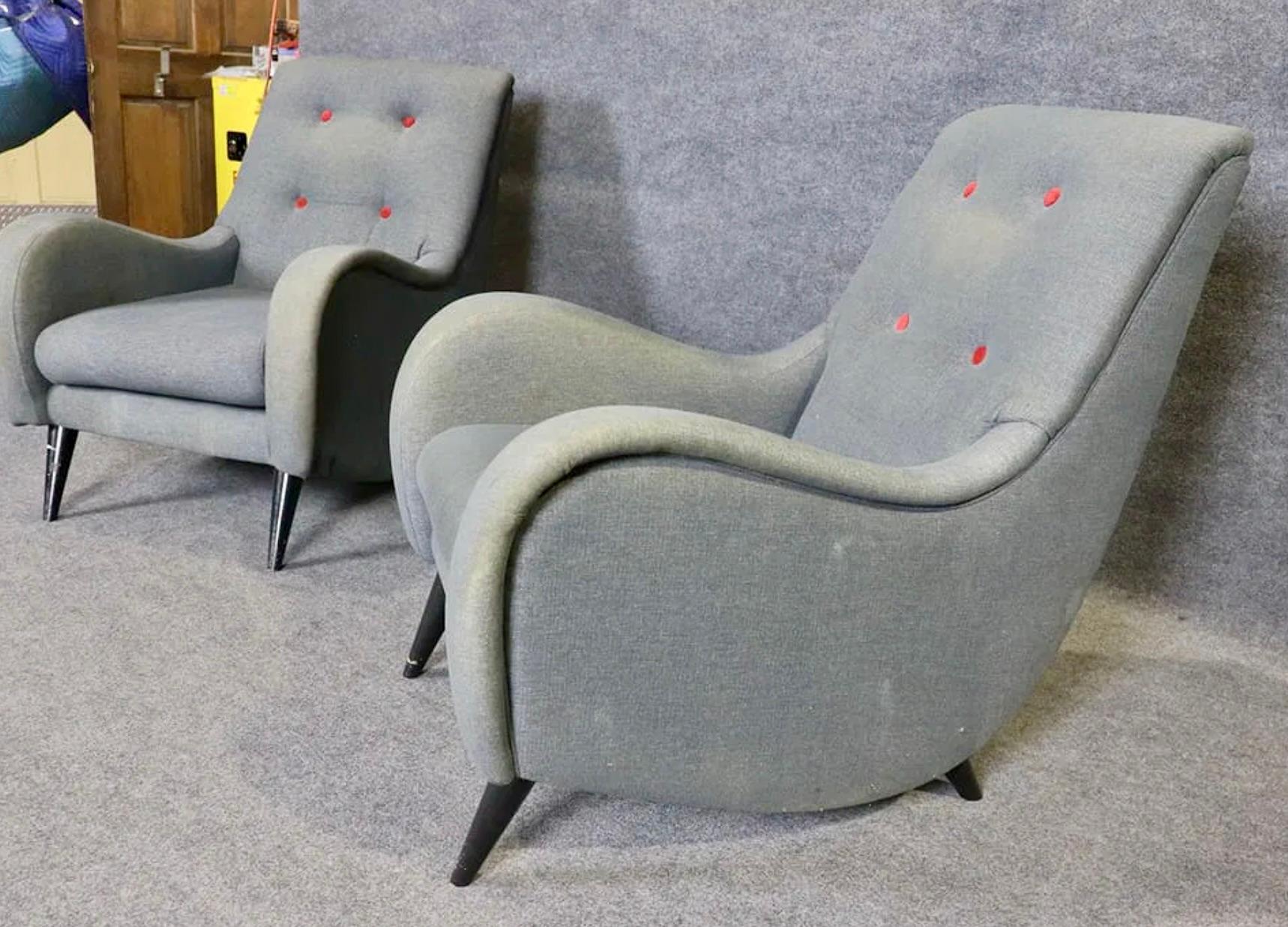 20ième siècle Fauteuils à accoudoirs de style Marco ZanCo en vente