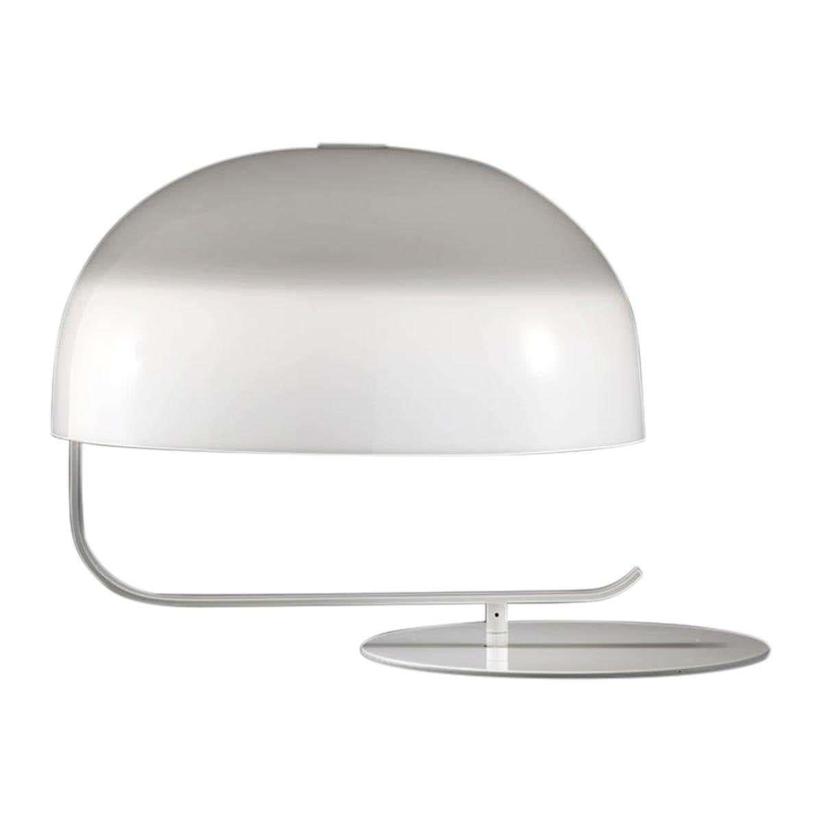Marco Zanuso Table Lamp 'Zanuso' White by Oluce In New Condition For Sale In Barcelona, Barcelona