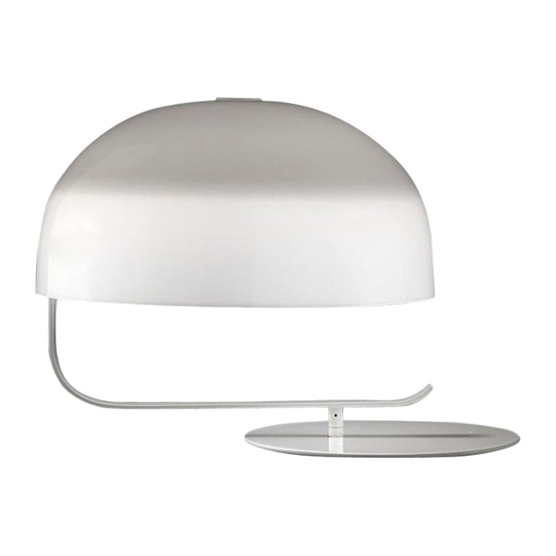 Marco Zanuso Lampe à poser 'Zanuso' Blanc by Oluce