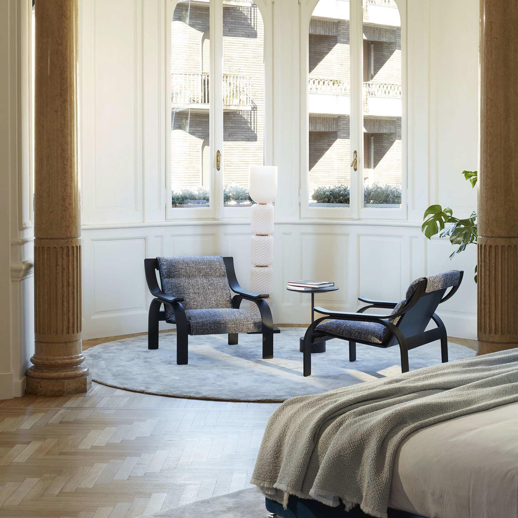 Marco Zanuso  Woodline Armchair For Cassina For Sale 6
