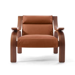 Marco Zanuso  Woodline Armchair For Cassina